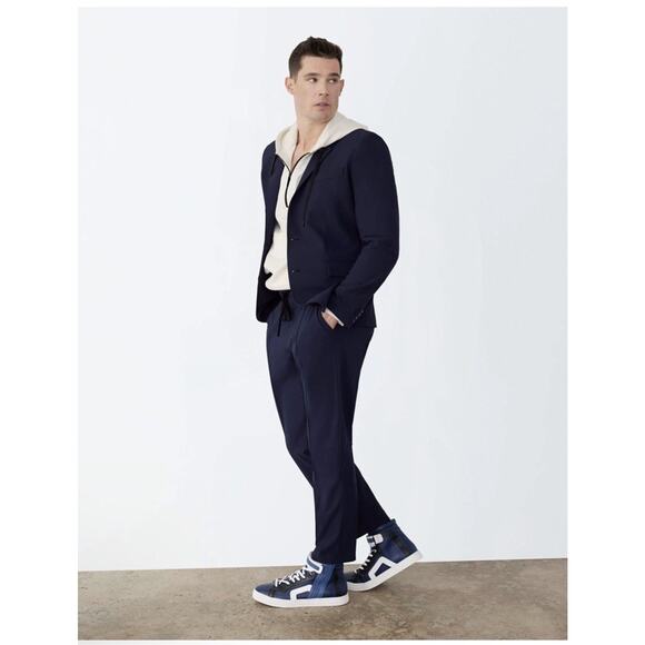 GSTQ Men's Flex Sport Coat Black Size X-Large XL NEW - Picture 2 of 9